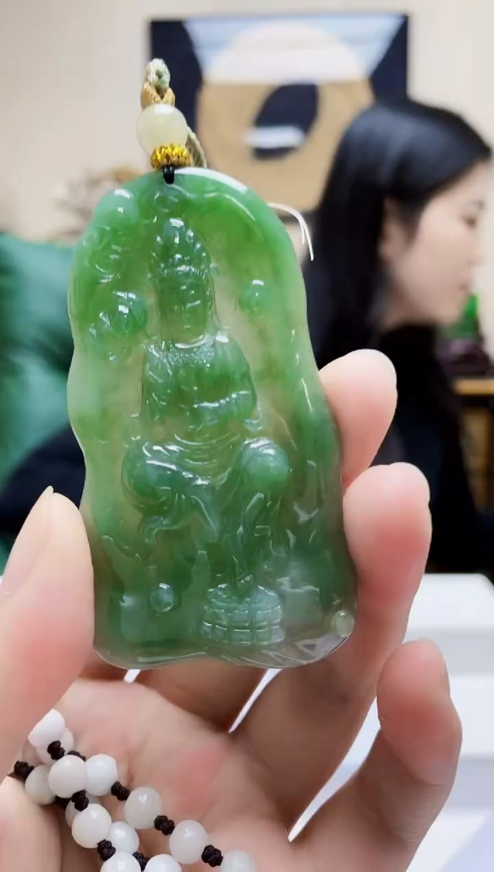 未镶嵌定制翡翠吊坠104