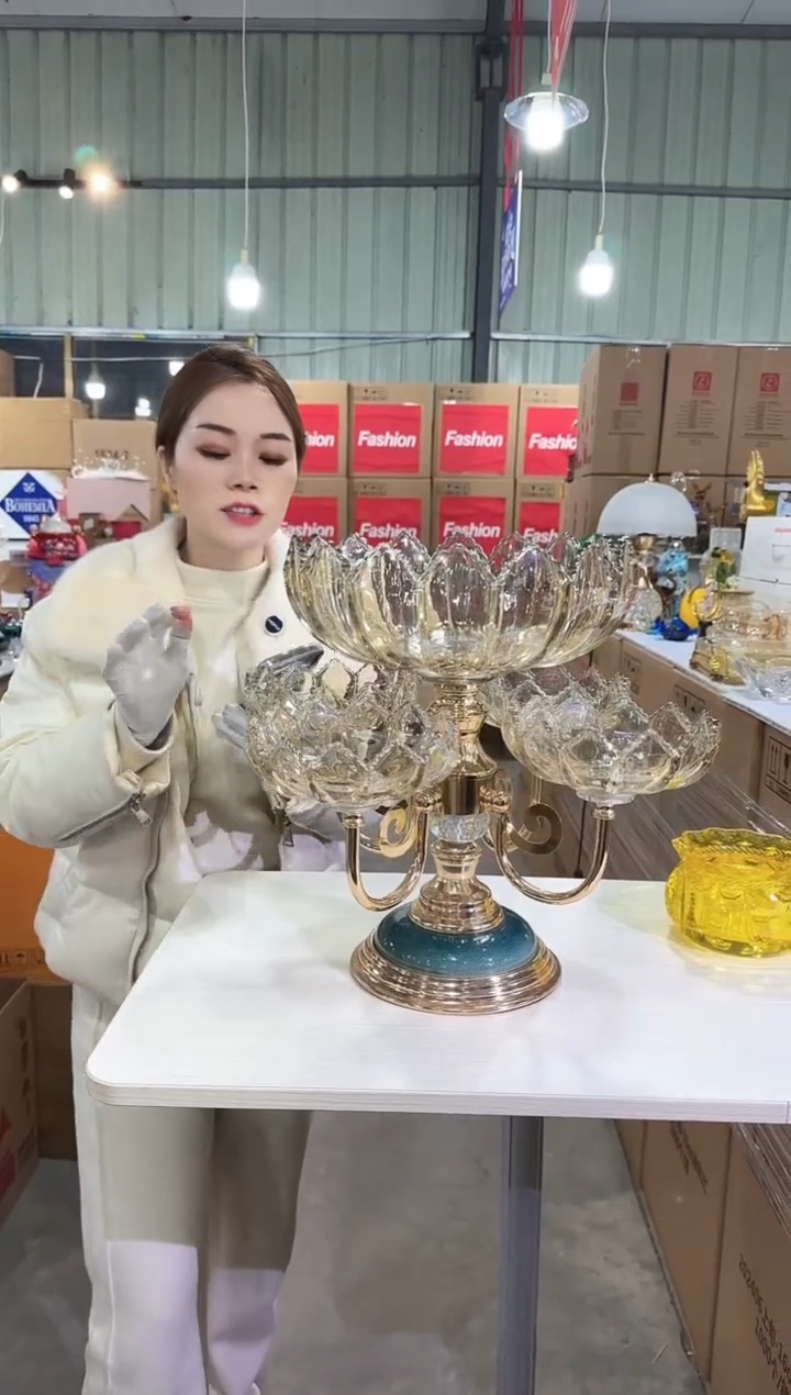 【闪购商品】无铅玻璃悠悠D-花器-63早