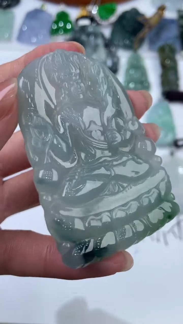 【闪购商品】翡翠未镶嵌挂件2202710  