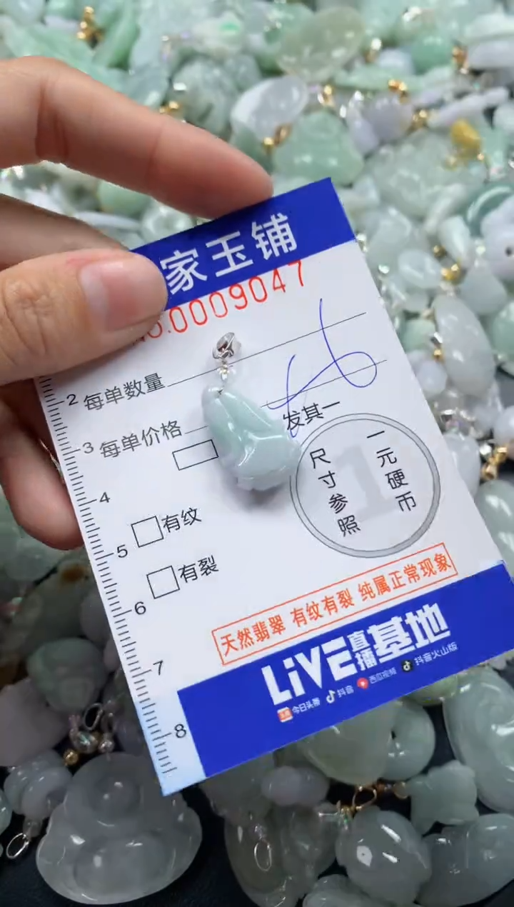 颈饰未镶嵌翡翠9048