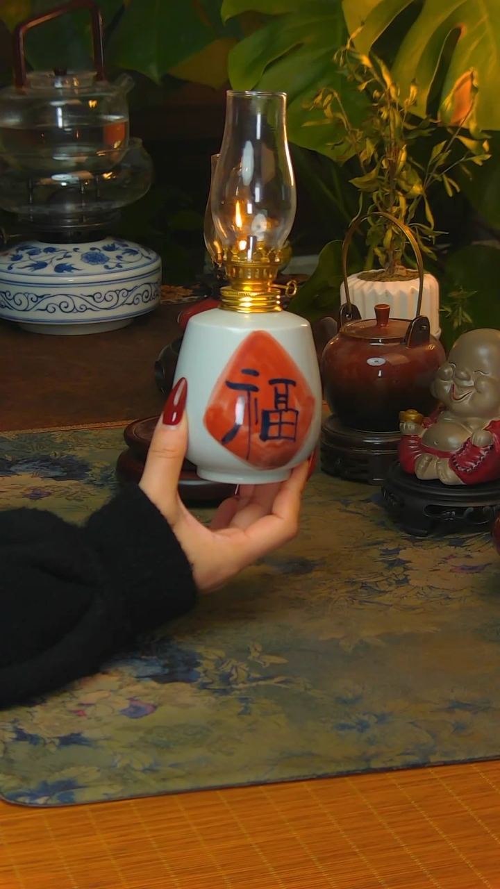 【闪购商品】景德镇陶瓷灯摆件