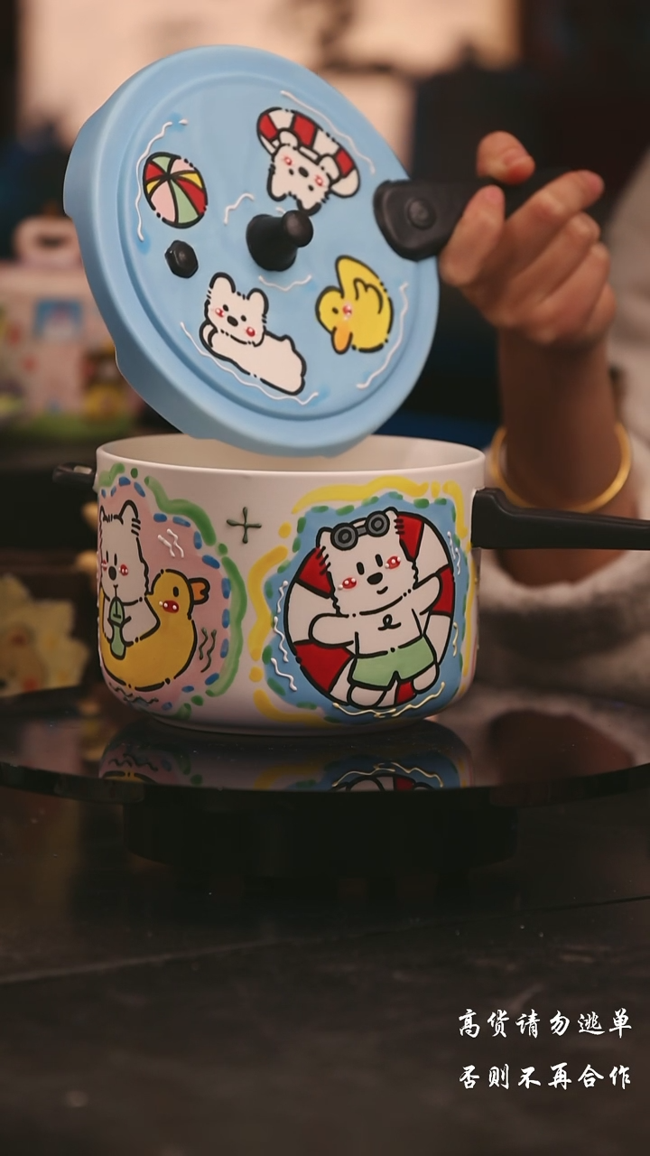 陶瓷景德镇可爱设计师款陶瓷