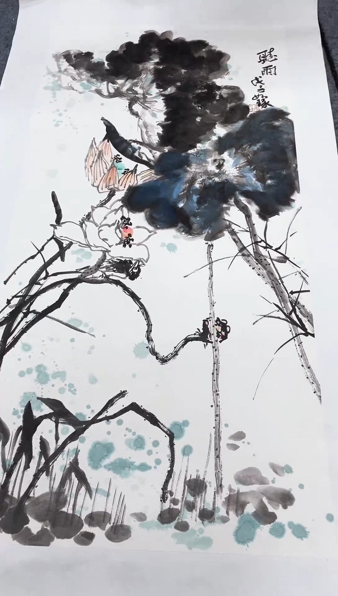 精品国画花鸟作品