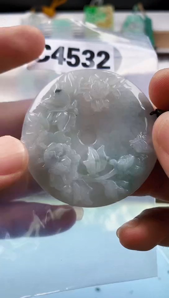 翡翠未镶嵌颈饰天然翡翠吊坠挂件