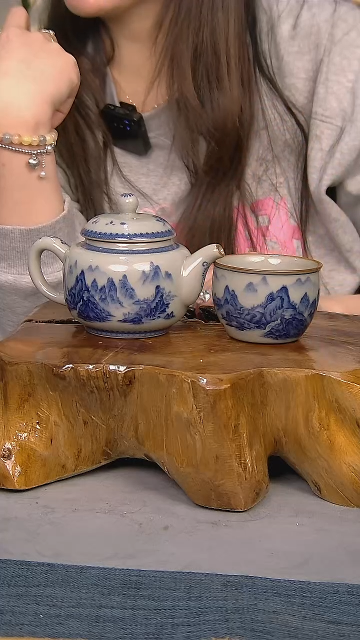 【闪购商品】简装家用款2件套 陶瓷家用茶具系列