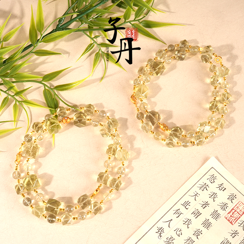 合金琉璃项链 【子丹晶缘】利比亚项链（多样性发/发一条）J1-670