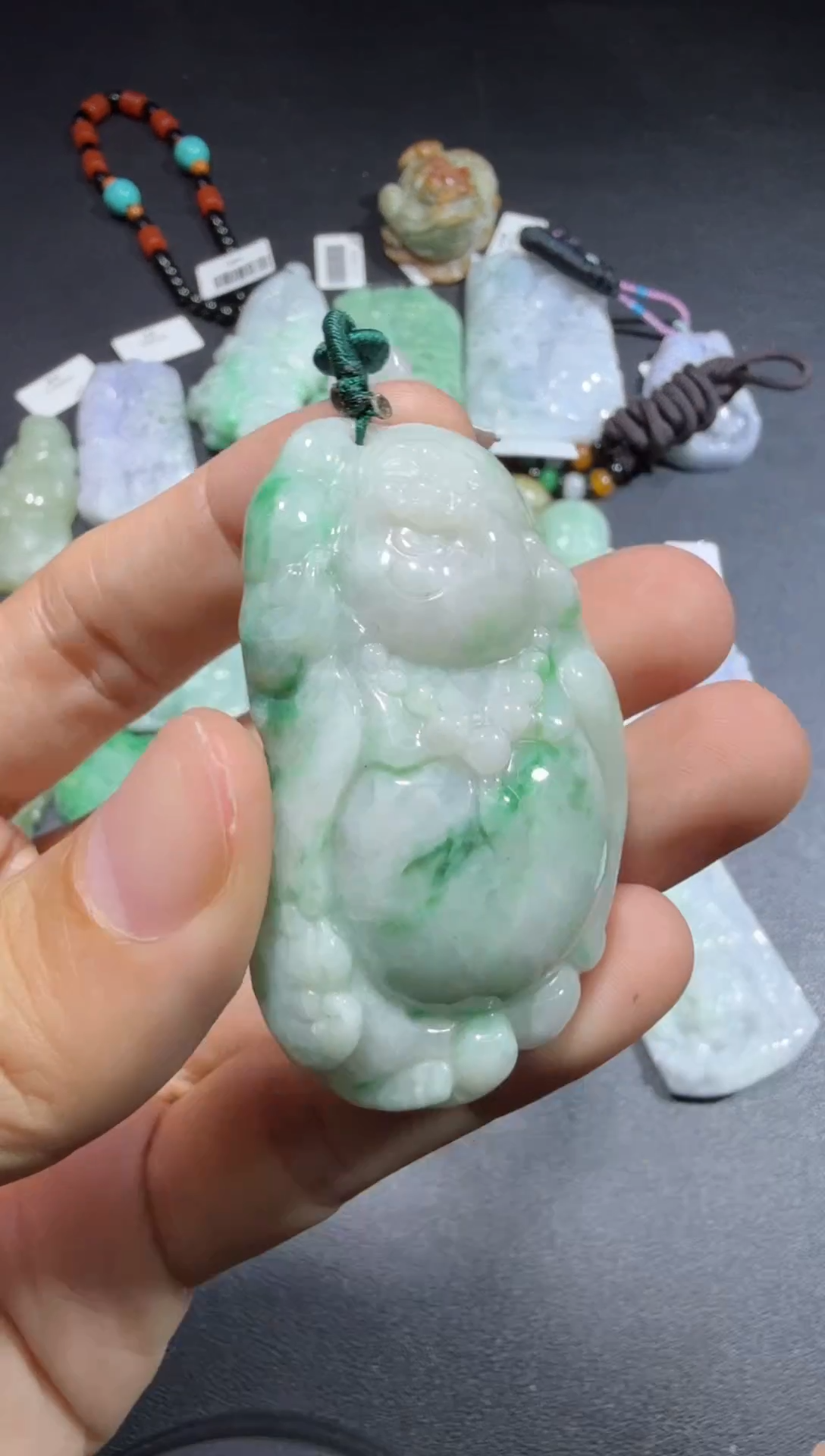 【闪购商品】翡翠颈饰未镶嵌00002542