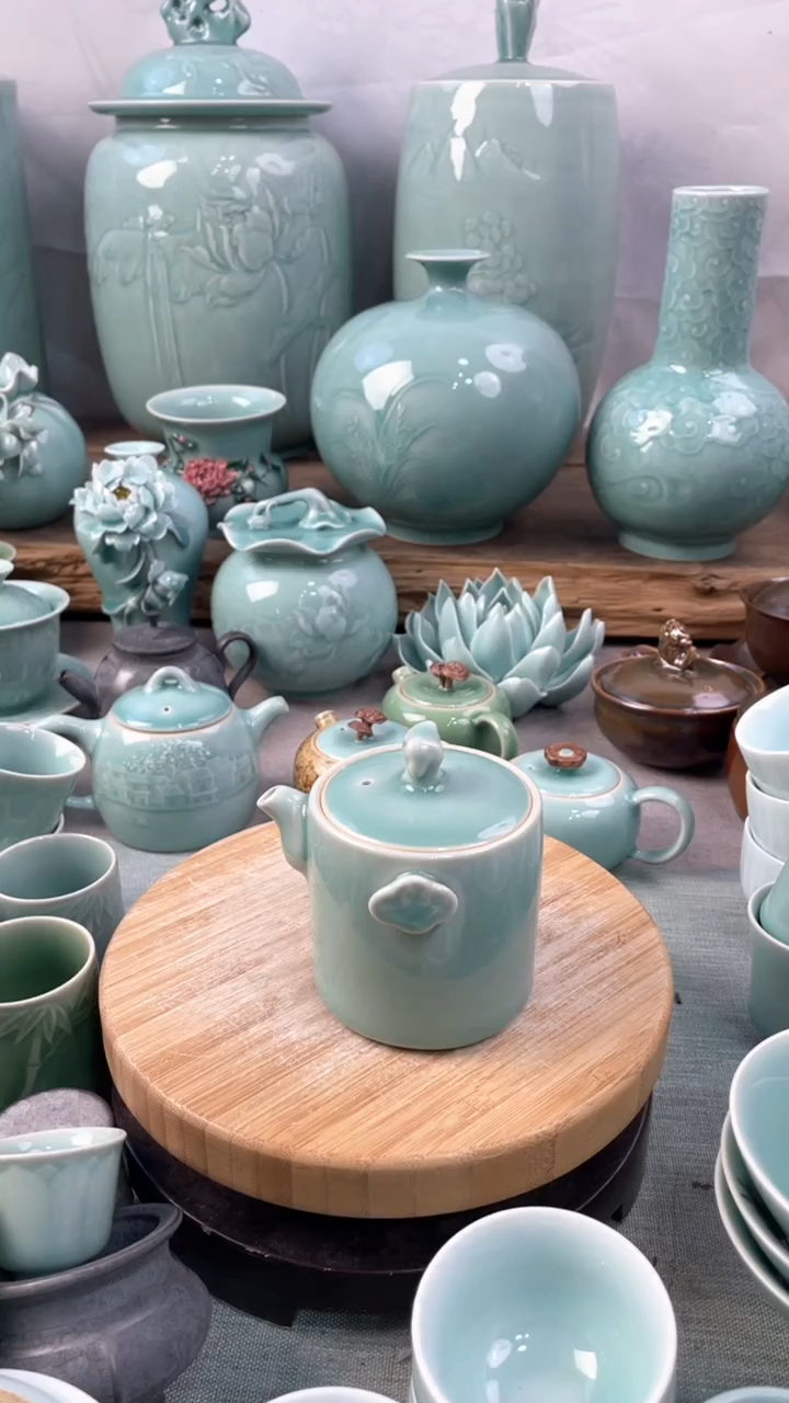 【闪购商品】特价 微瑕 慧仙青瓷