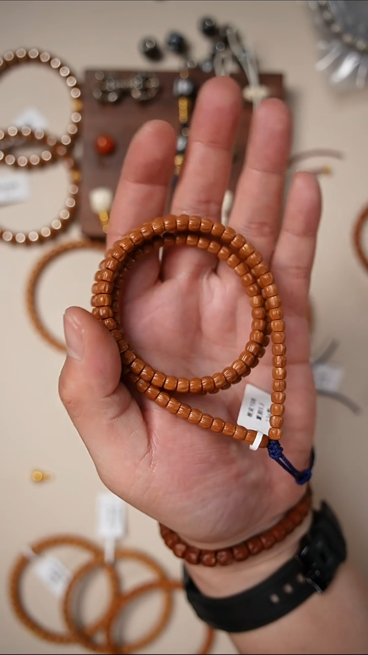 手串橄榄核核尖复刻108福利一口价5.5无标