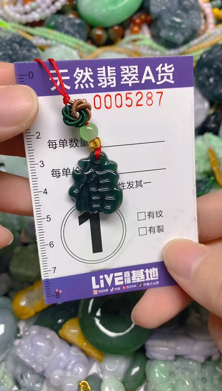 颈饰未镶嵌翡翠0005287