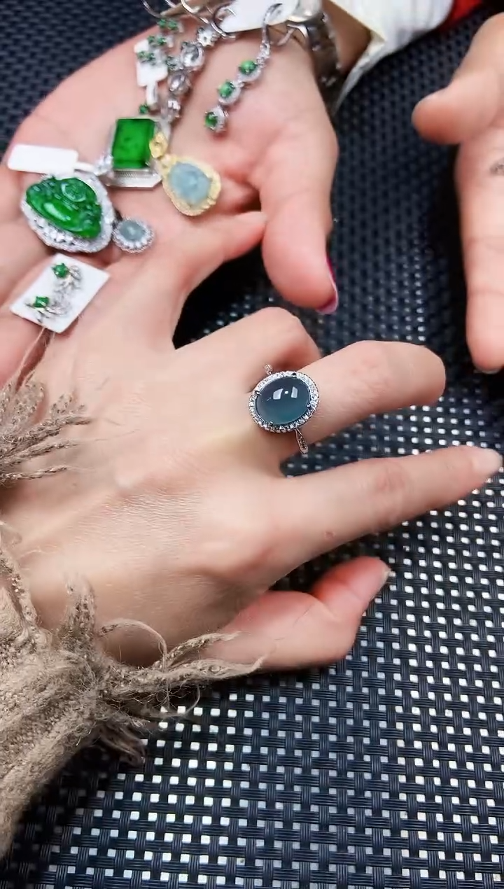 【闪购商品】翡翠戒指未镶嵌11111111