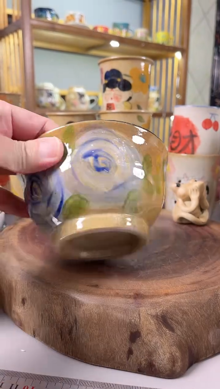 【闪购商品】瓷片景德镇手绘高温釉下彩