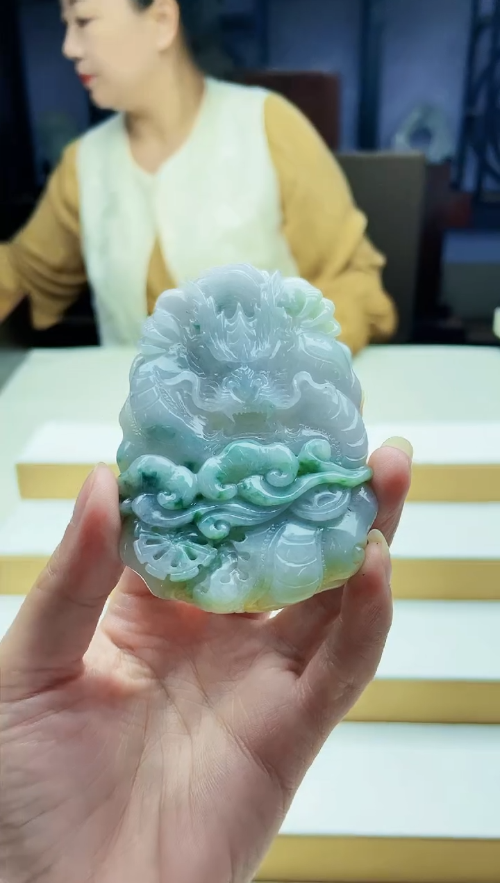 定制翡翠未镶嵌毛货08020062