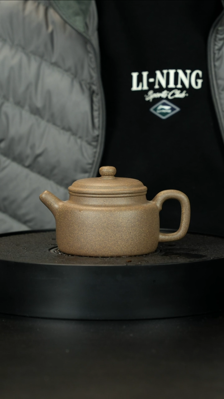 【闪购商品】紫砂茶壶宝山共生满砂青段德中超级大漏