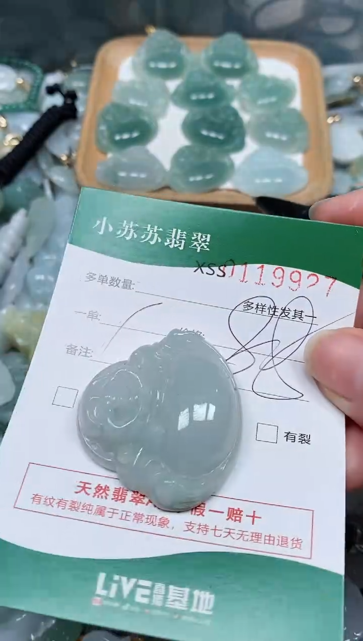 【闪购商品】翡翠颈饰未镶嵌闪购商品0119927