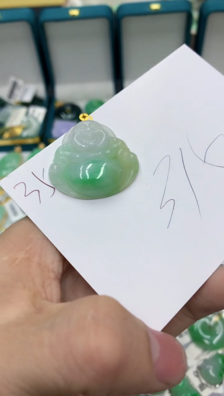 【闪购商品】翡翠颈饰18K金镶嵌1111111111