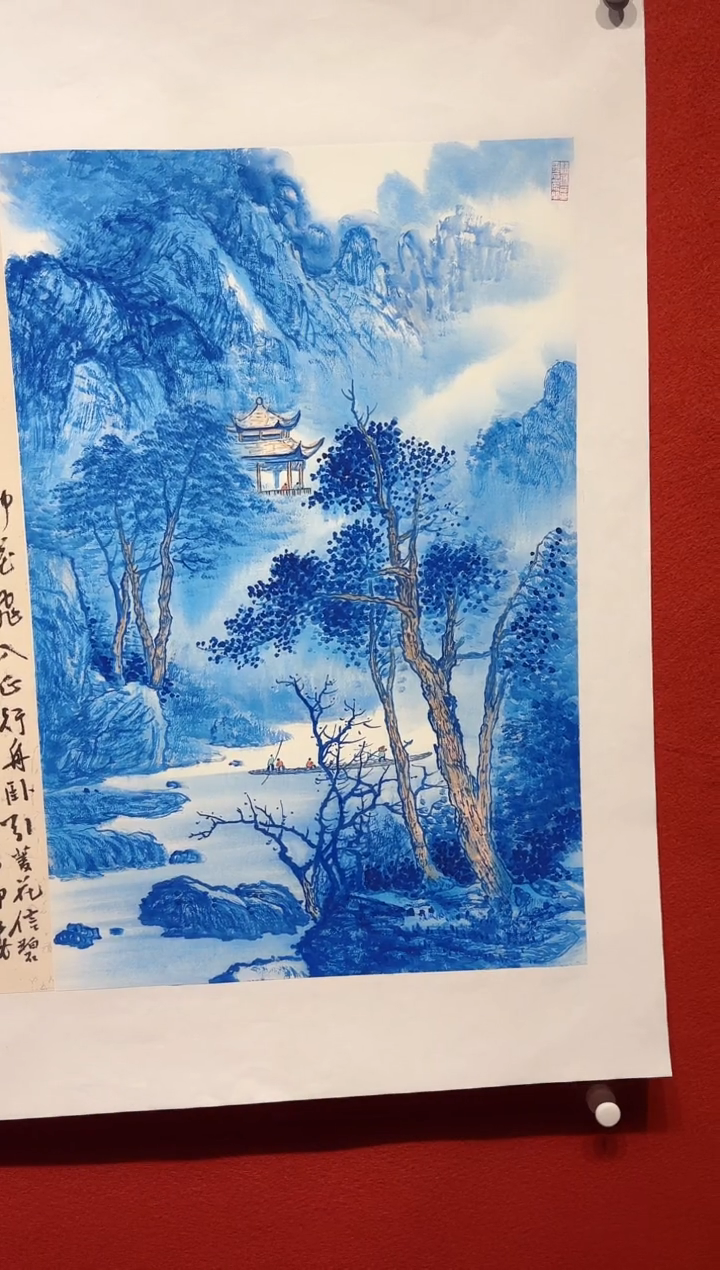 国画秦燕格国画手绘作品Y25