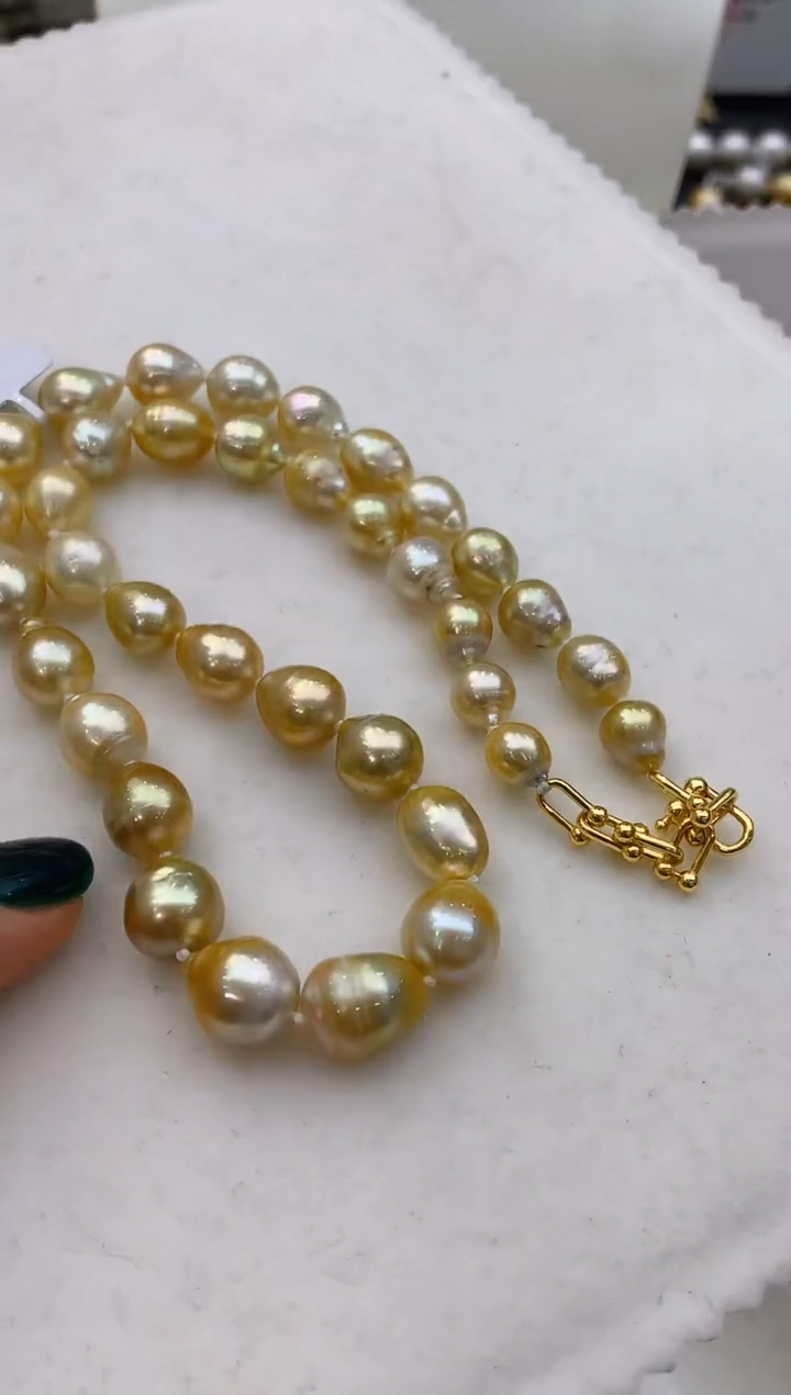【闪购商品】海水珍珠项链未镶嵌182 7-10mm