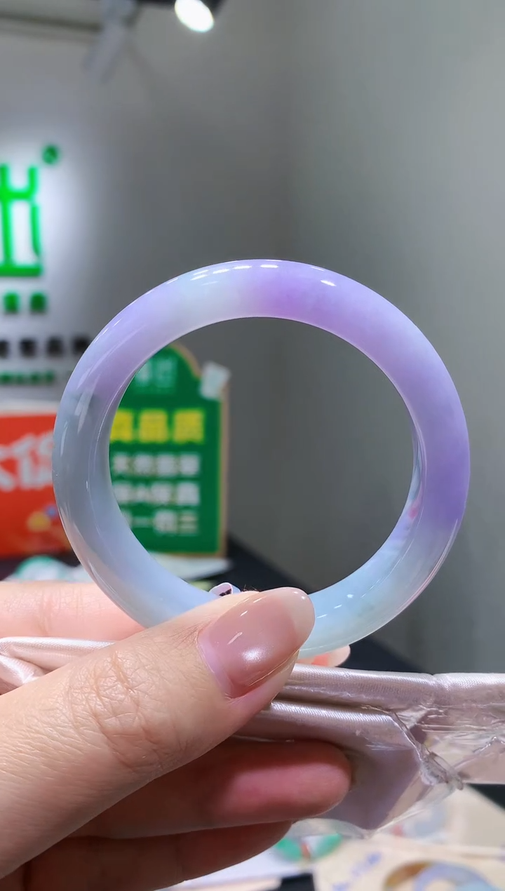 未镶嵌手镯翡翠K33天然A货缅甸翡翠53