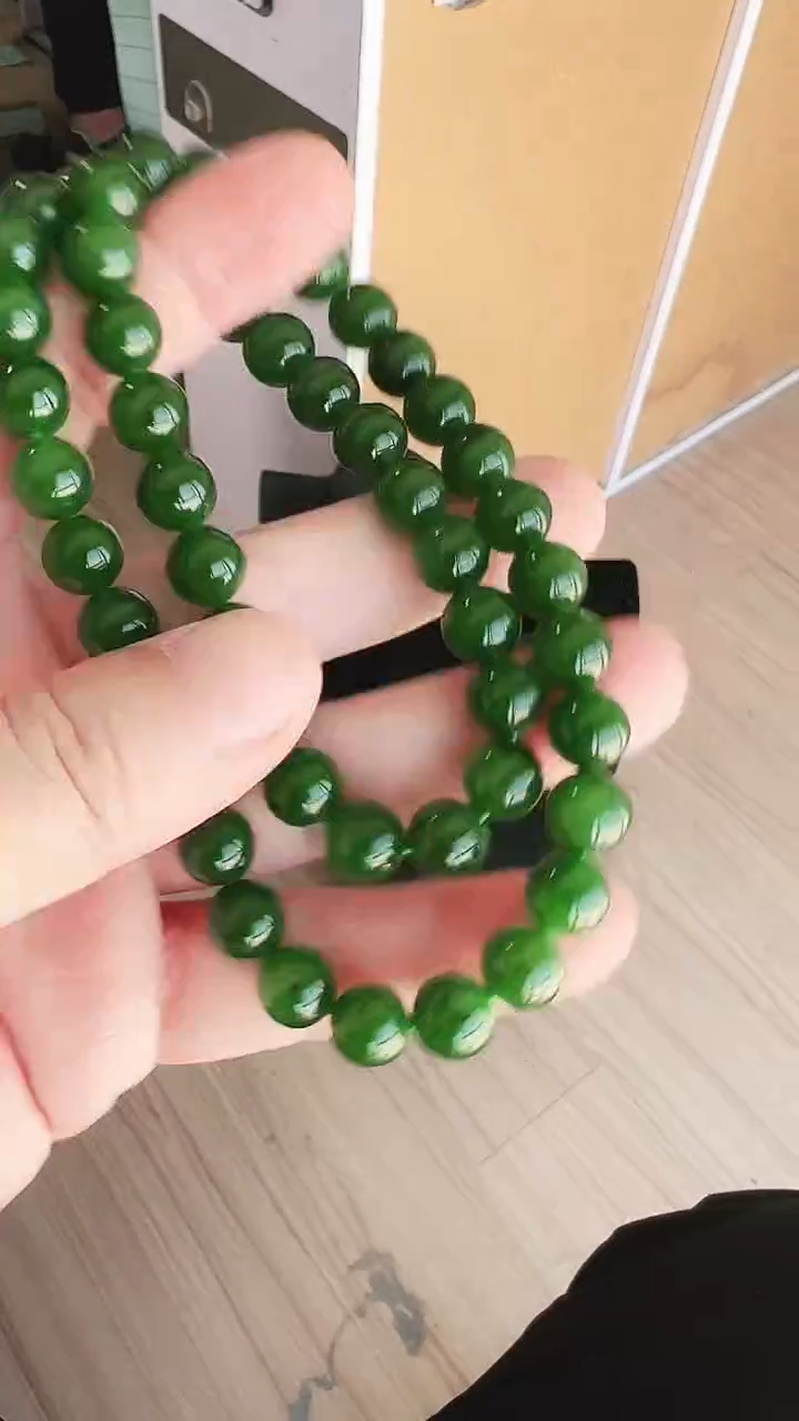项链未镶嵌和田玉（碧玉）10