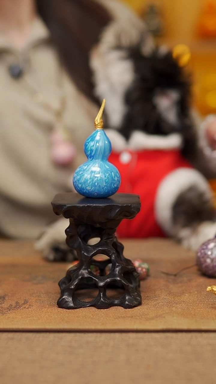 【闪购商品】243宴禾堂大漆脖挂葫芦68