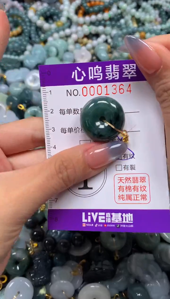 颈饰未镶嵌翡翠闪购001164