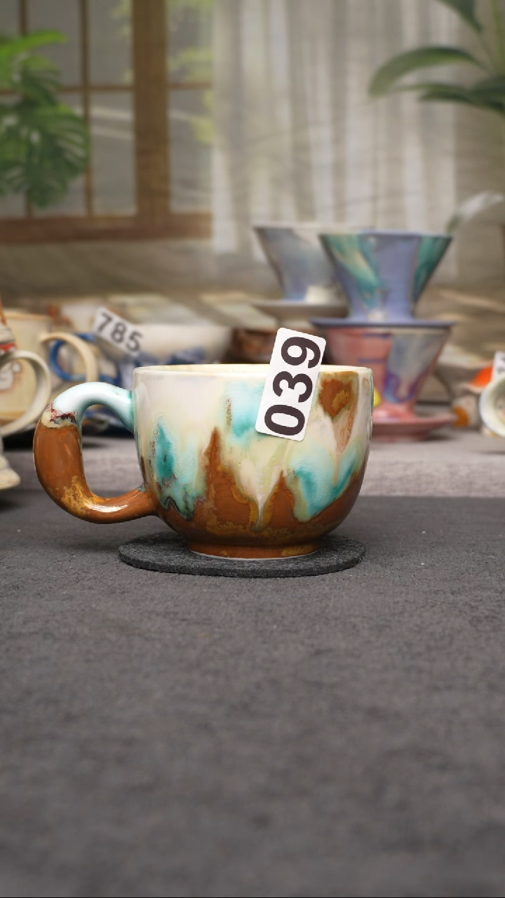 杯子陶039景德镇手工手创杯子 瑕疵 不退不换