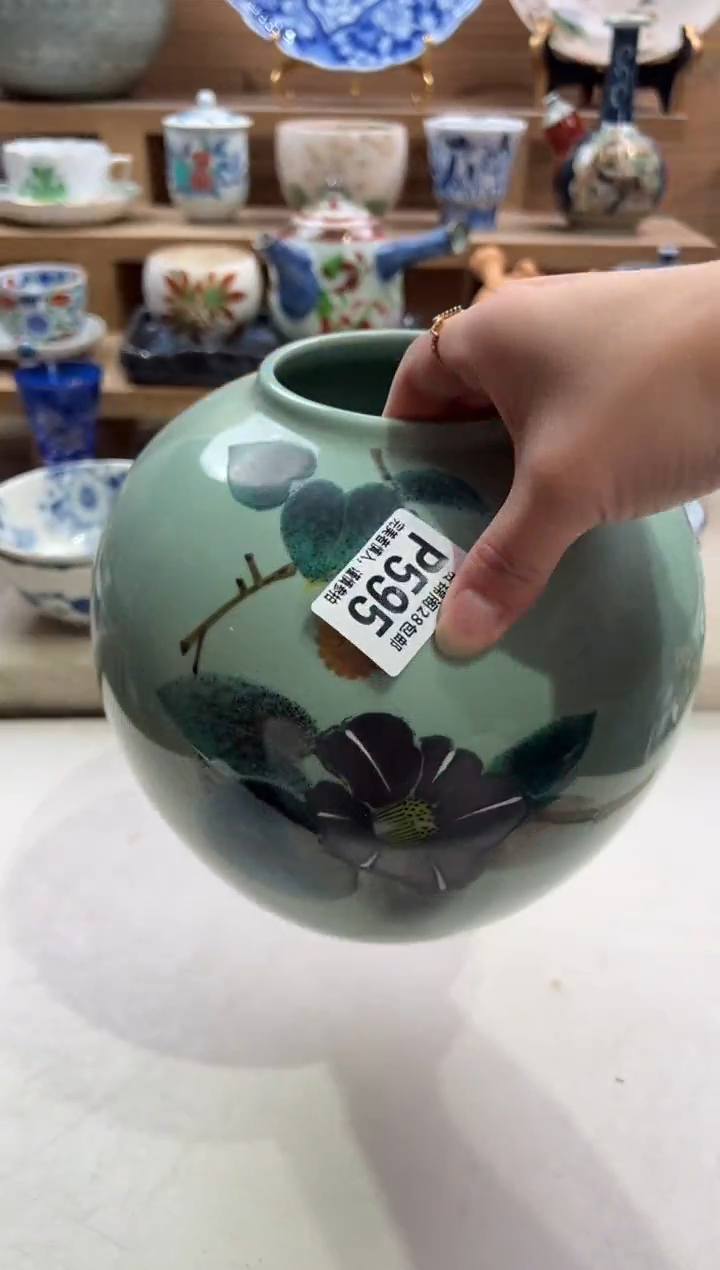 瓷片花**径不带盒子 P595