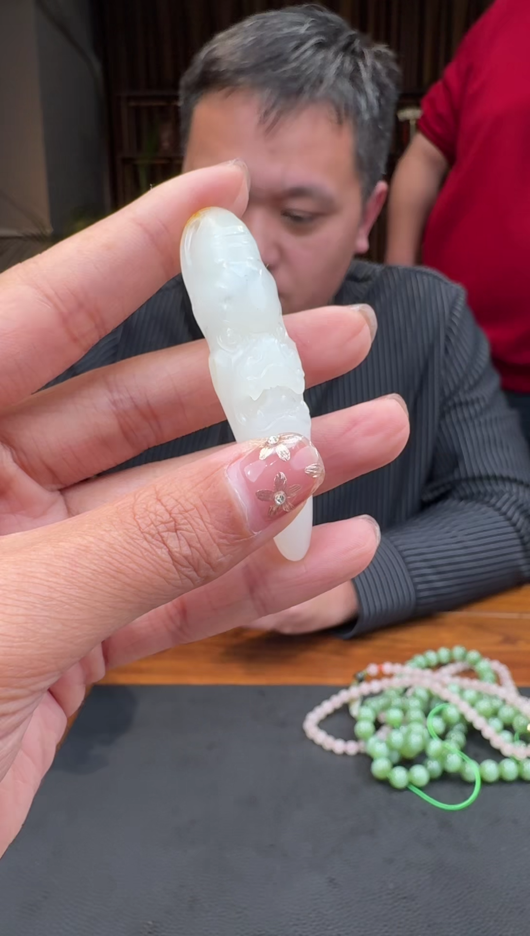 【闪购商品】和田玉131未镶嵌1.30郭鹏