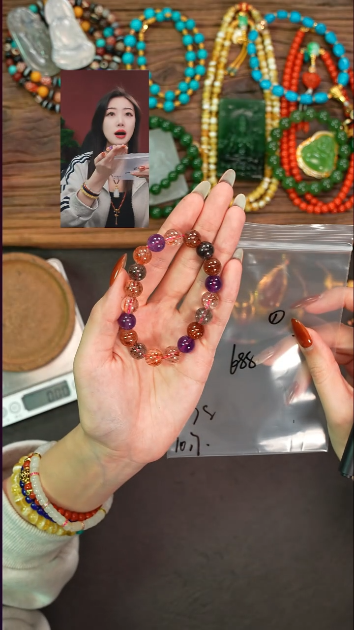 未镶嵌手串水晶磨****精遇见文玩品质回血