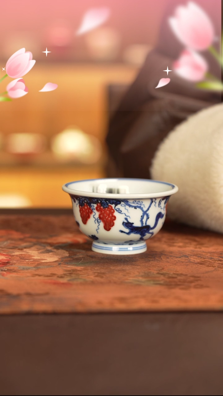【闪购商品】杯子永明尚玩景德镇纯手工陶瓷瓷