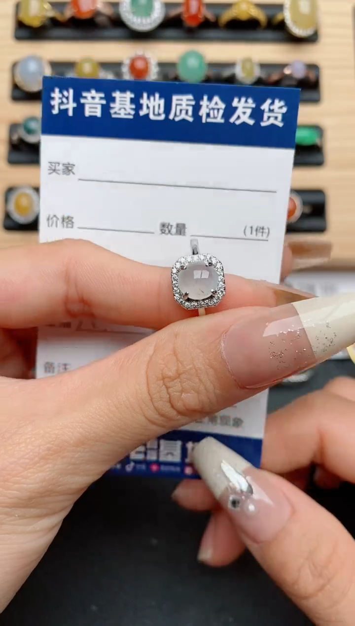 【闪购商品】翡翠戒指银S925镶嵌.....