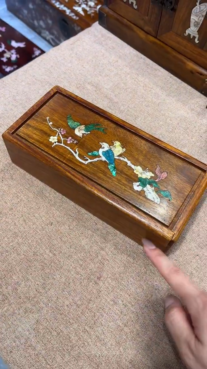 木喜鹊登梅大机关盒