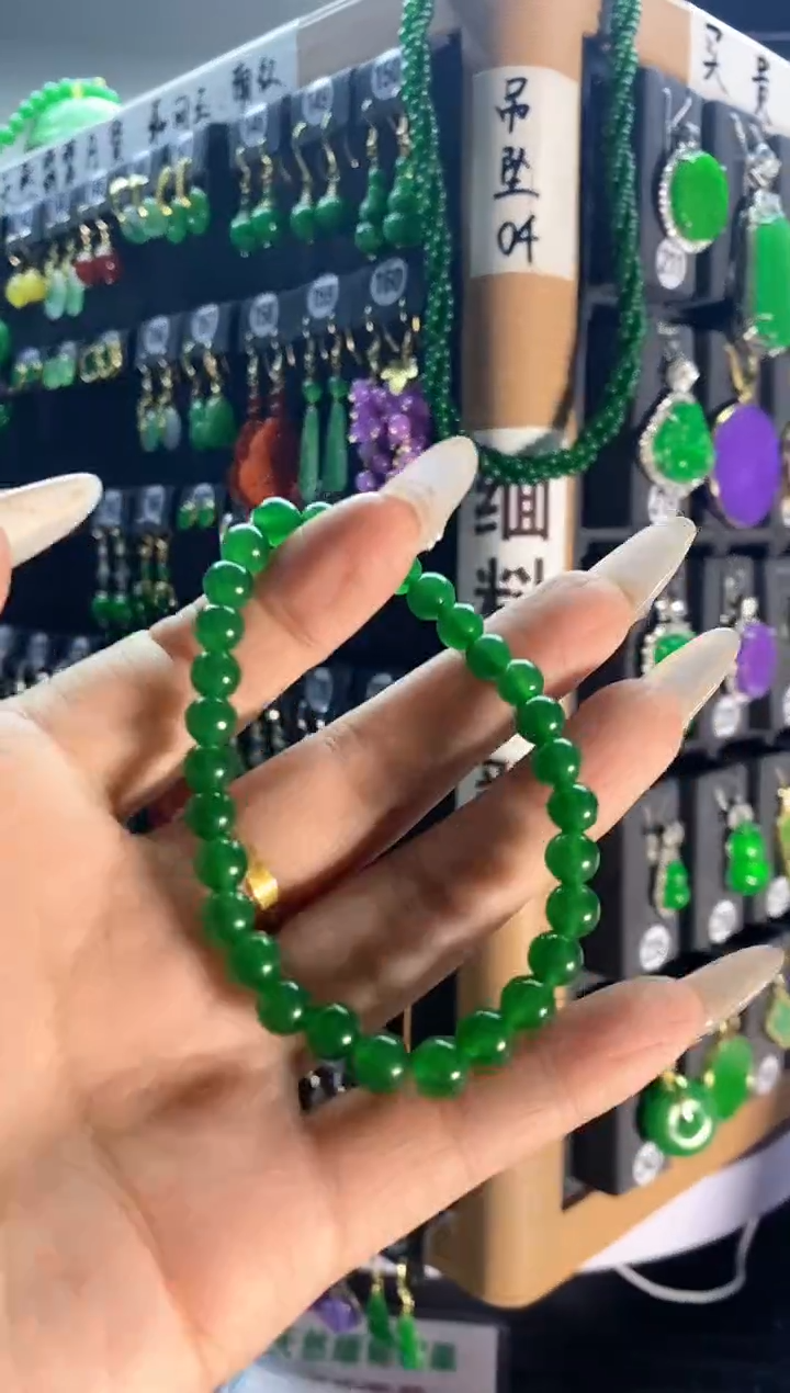 【闪购商品】翡翠颈饰银S925镶嵌k6...