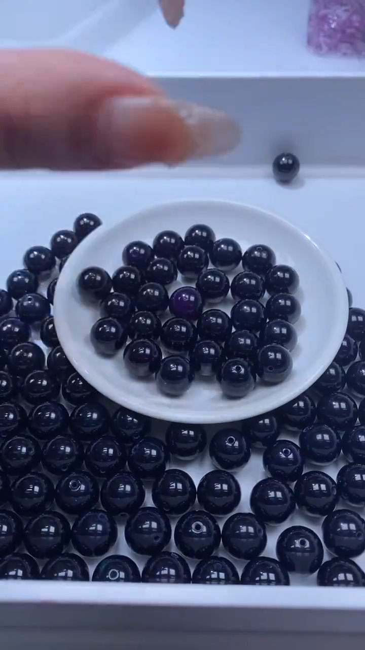 未镶嵌颈饰玛瑙/玉髓W2814舒*俱来14MM*2颗