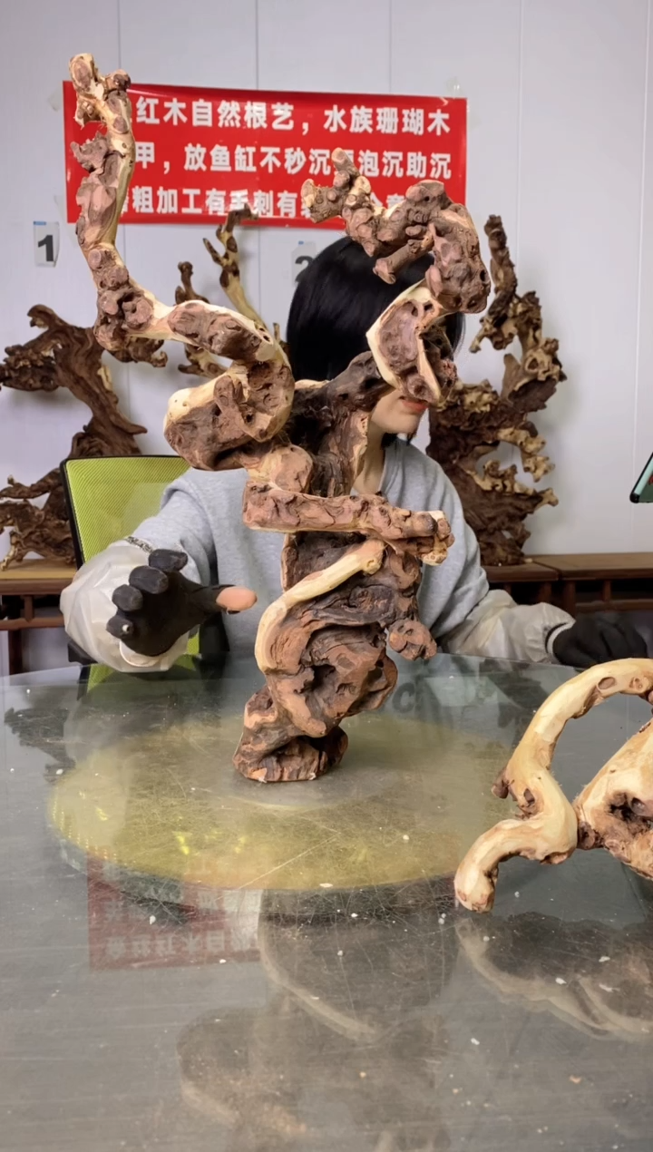 【闪购商品】木55枯树摆件 粗磨粗加工半成品 毛料