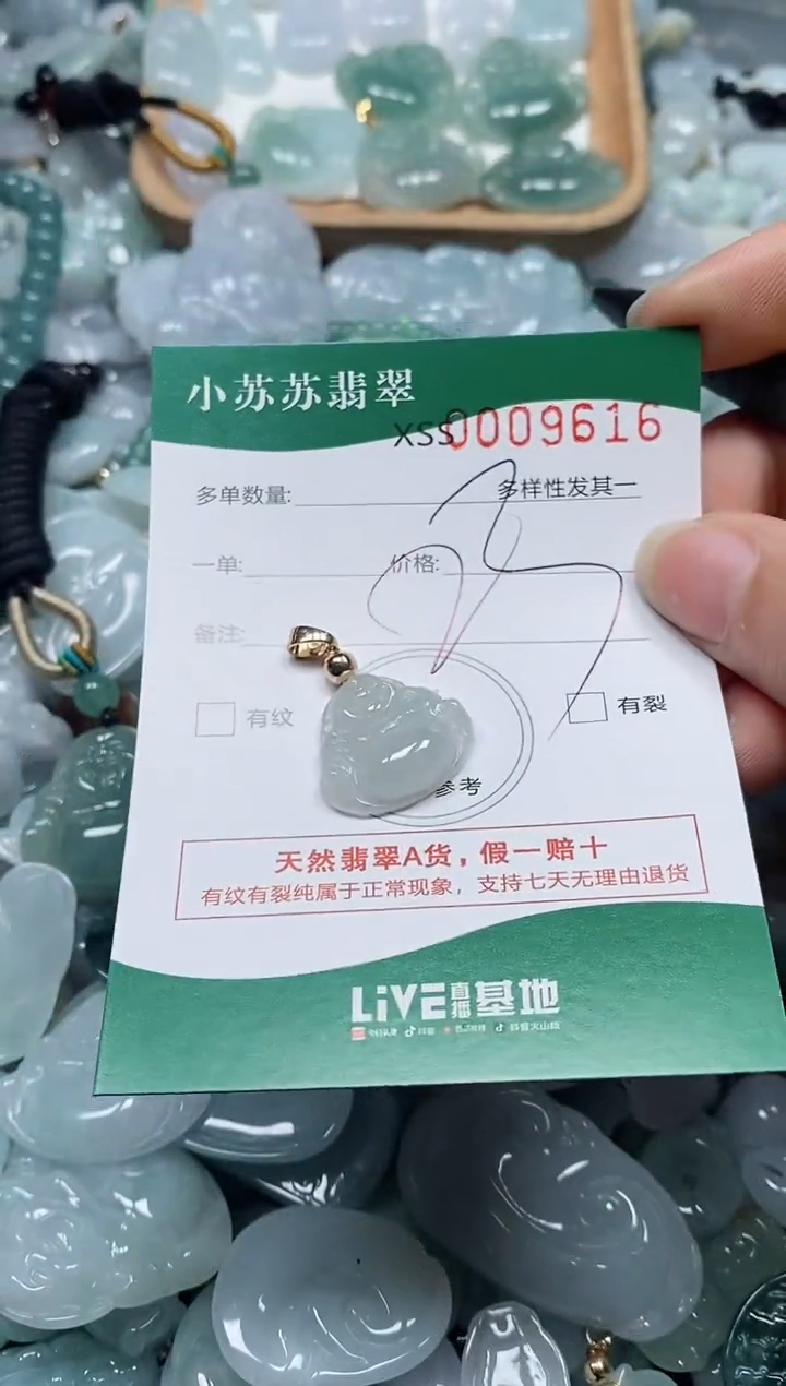 【闪购商品】翡翠颈饰未镶嵌闪购商品0009616