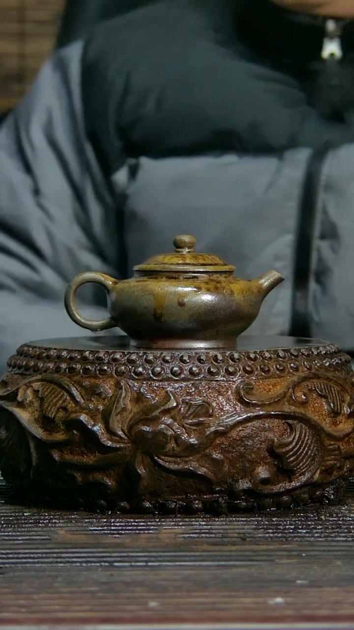 【闪购商品】紫砂茶壶扁圆 容量100