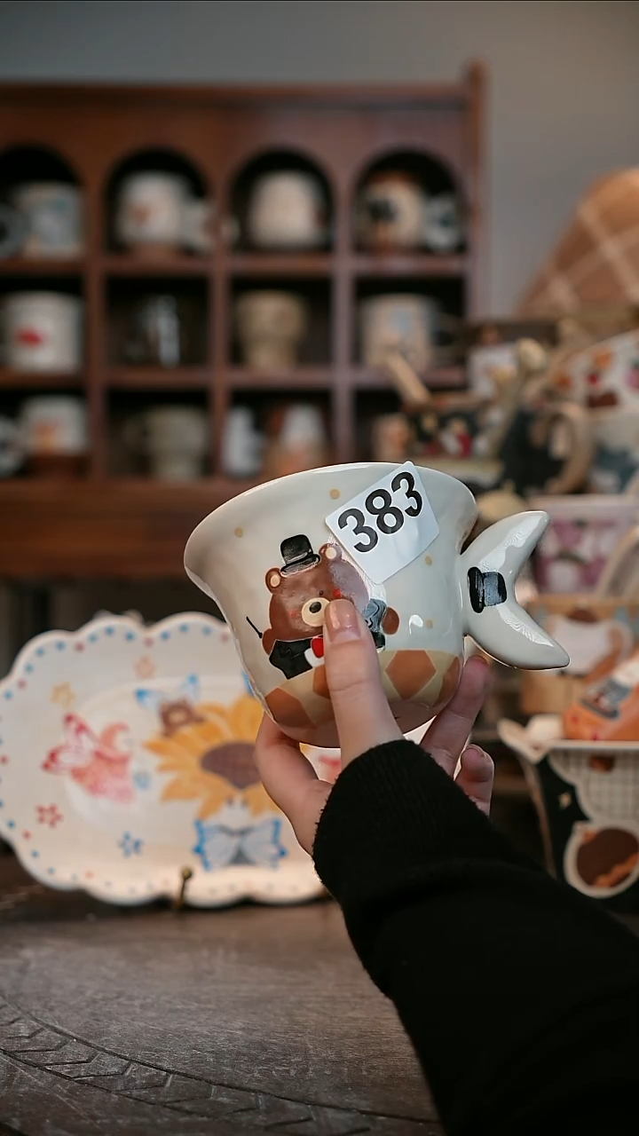 可爱川谷原创陶瓷12.14直播微瑕383