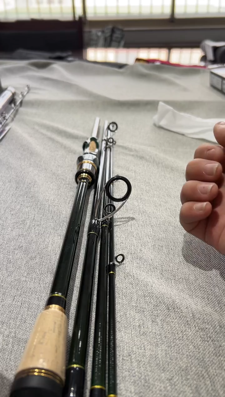 1.8米M 四节竿  直柄