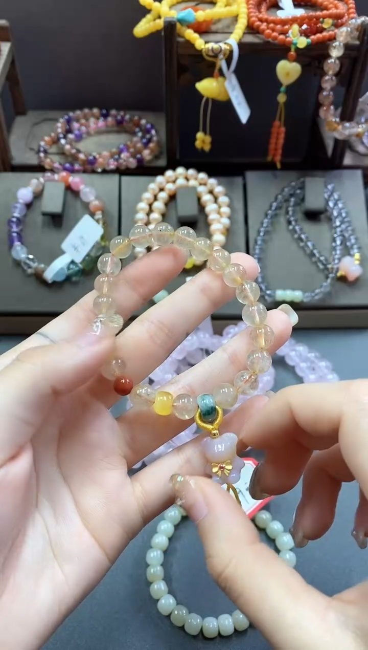 【闪购商品】水晶手链未镶嵌手链