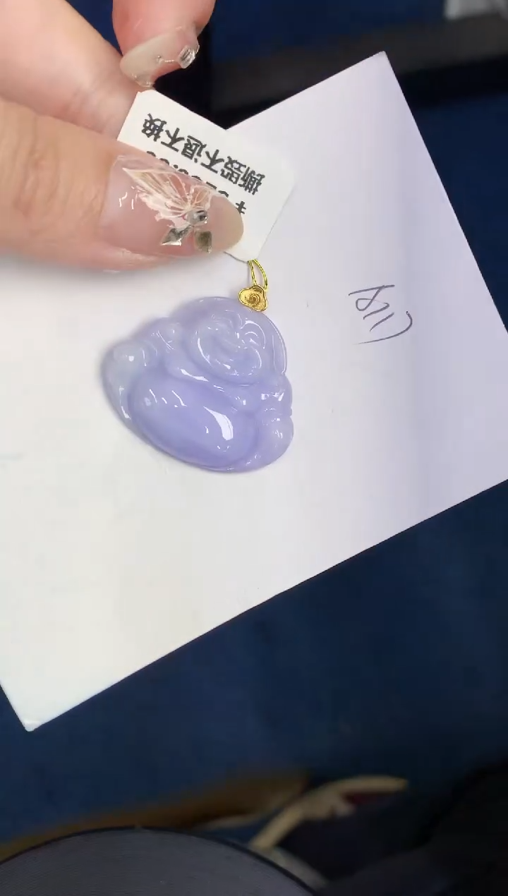 【闪购商品】翡翠颈饰18K金镶嵌000000000000