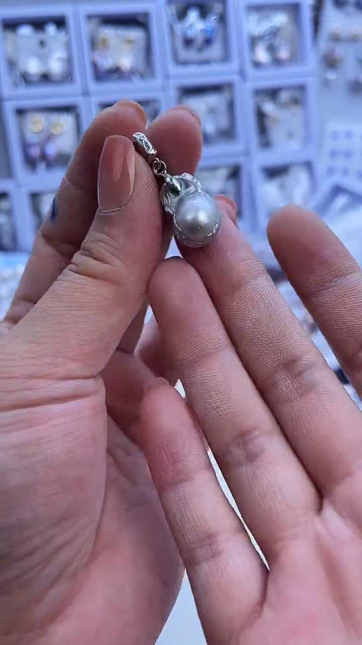 【闪购商品】淡水珍珠吊坠《不含链》未镶嵌454
