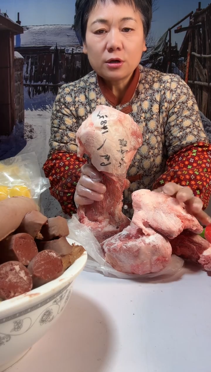 中国大陆冷冻20天食用农产品大骨头6斤