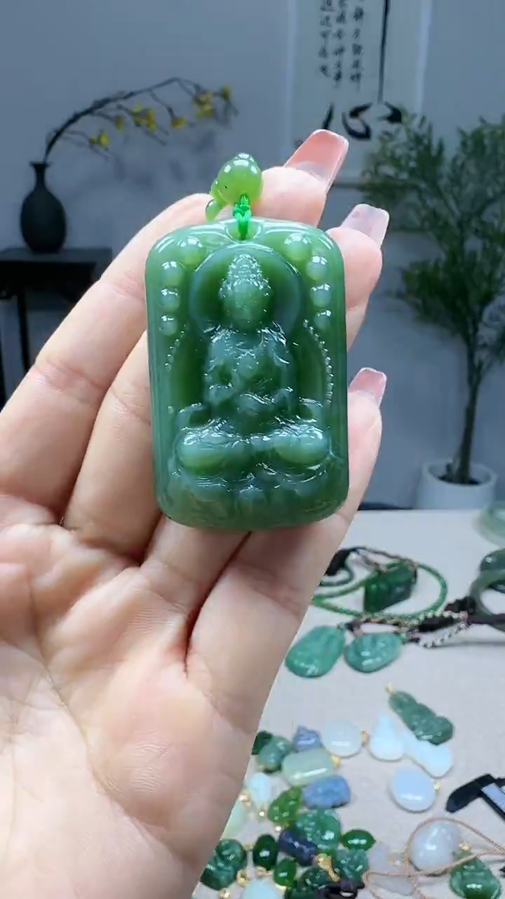 未镶嵌和田玉挂件1