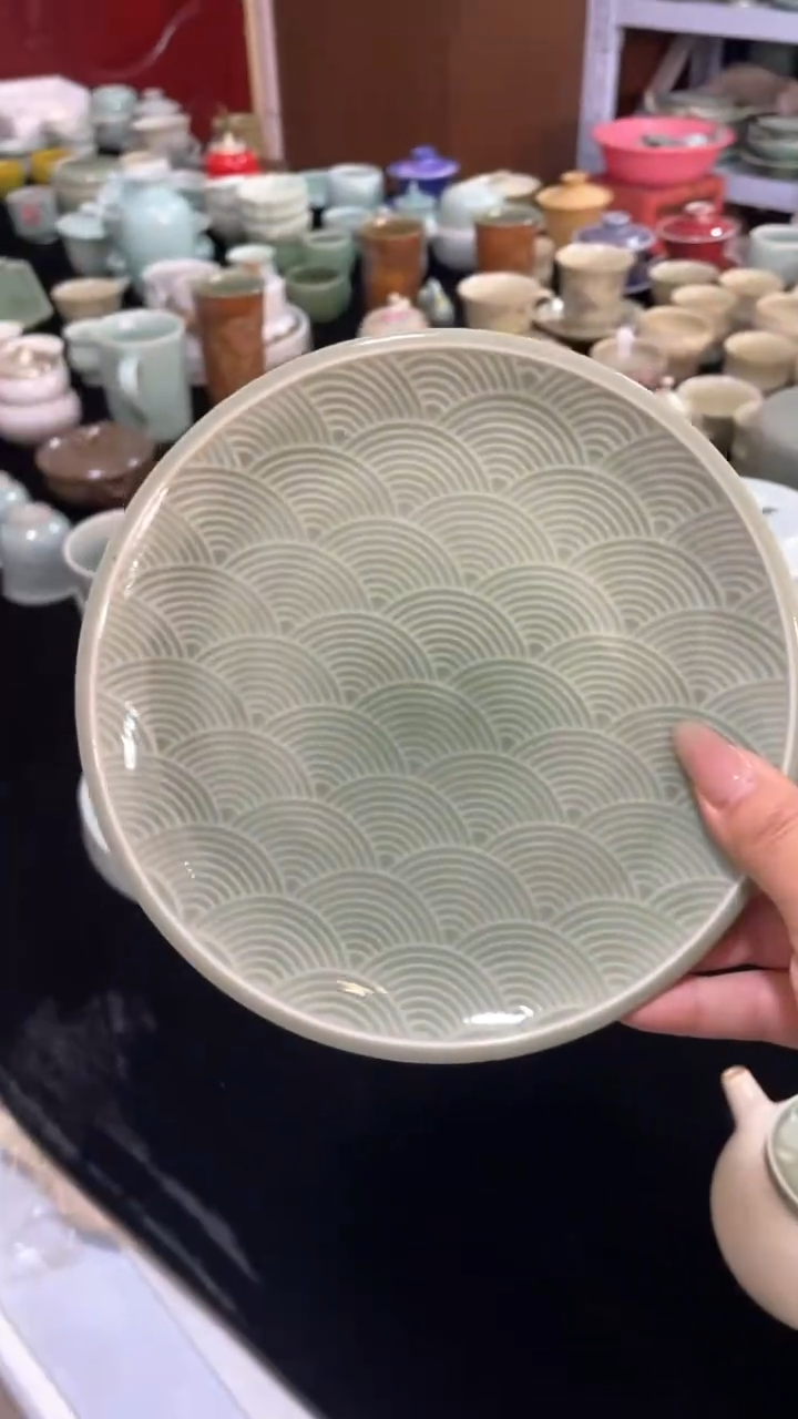 【闪购商品】特价 微瑕 慧仙青瓷