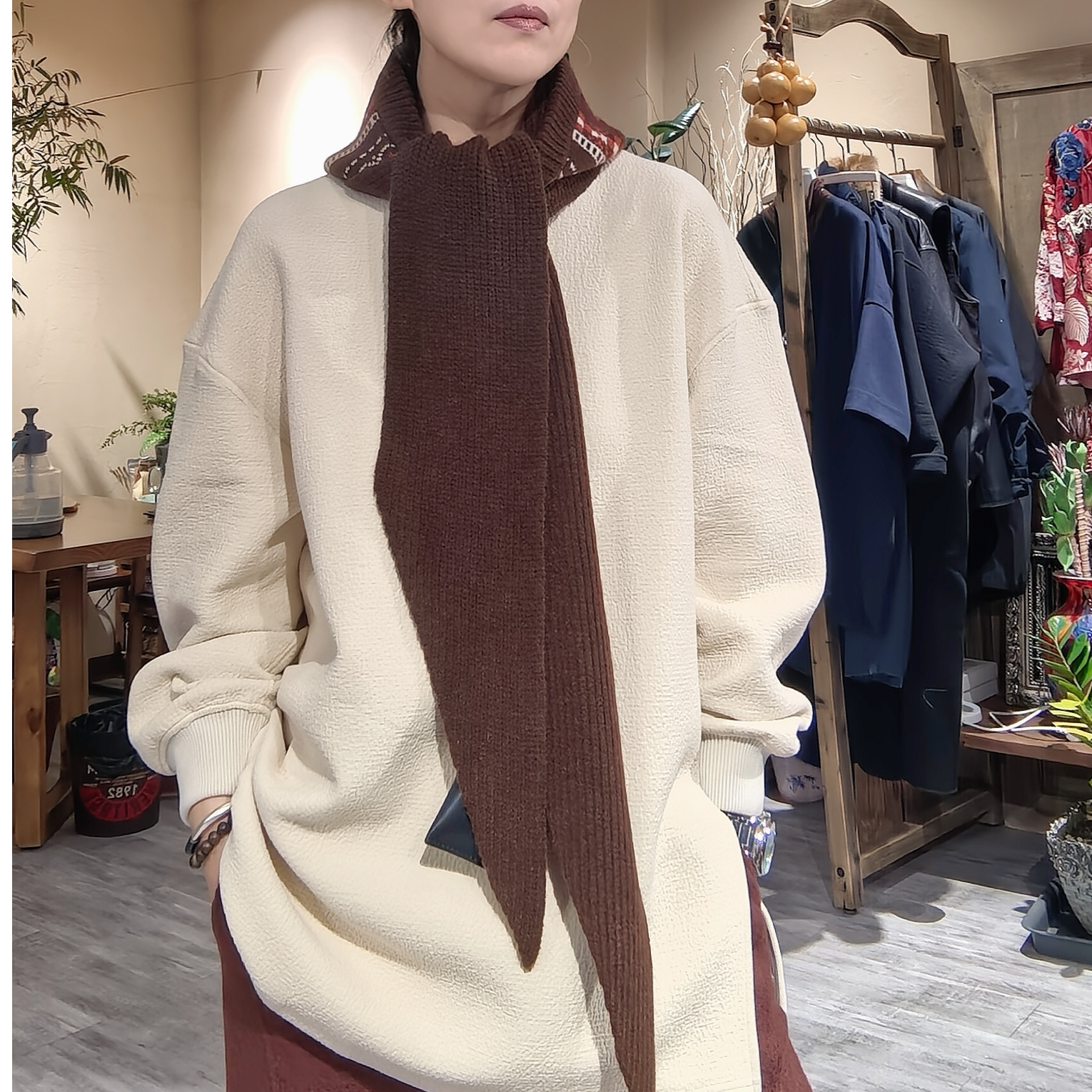 设计感百搭潮流帽子围巾休闲风气质时尚保暖秋冬ins冬季