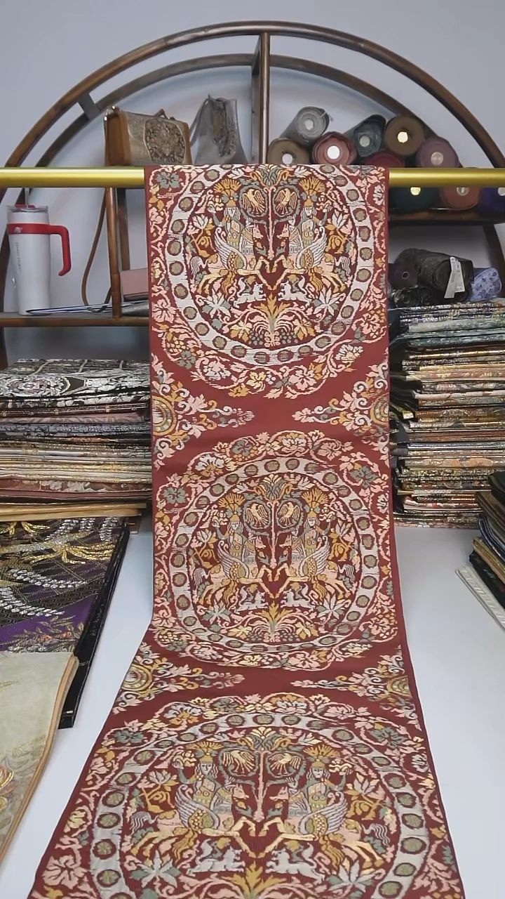 【闪购商品】织绣52西阵织六通狩猎纹