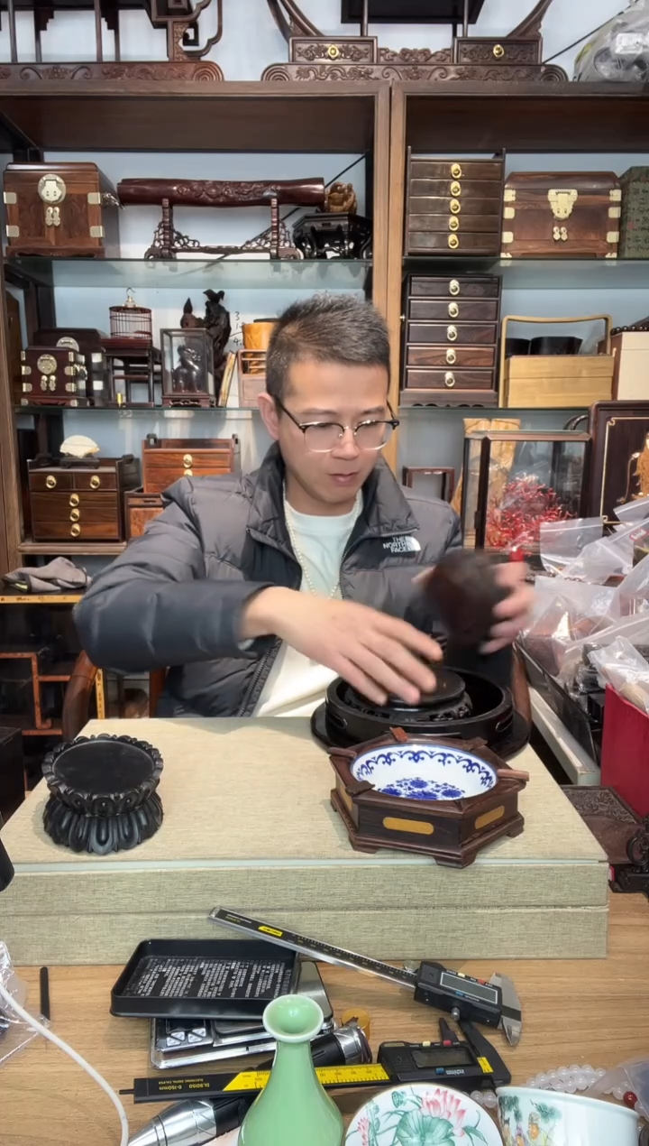 乌木类书架479瑕疵5件套   瑕疵