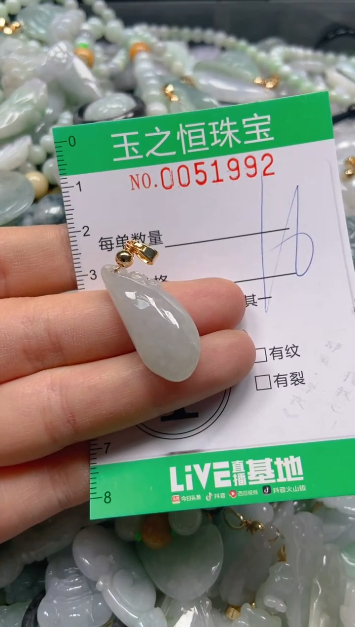 【闪购商品】翡翠颈饰未镶嵌闪购0051992